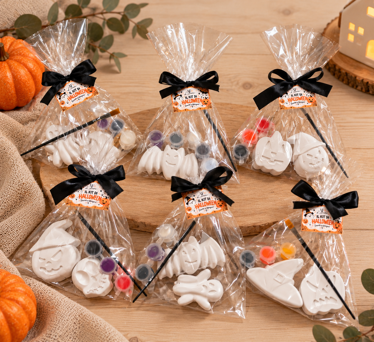 Kit Creativo Halloween – Formine da Dipingere